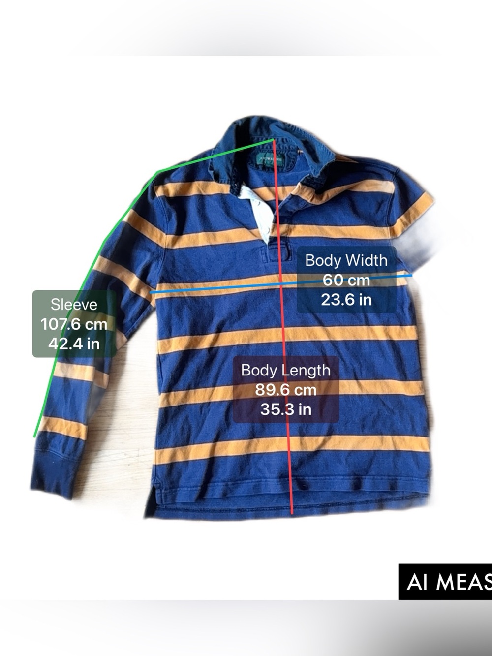 VINTAGE JCrew Rugby Polo - Picture 3 of 7